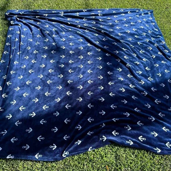 Tommy hilfiger anchor blanket hotsell